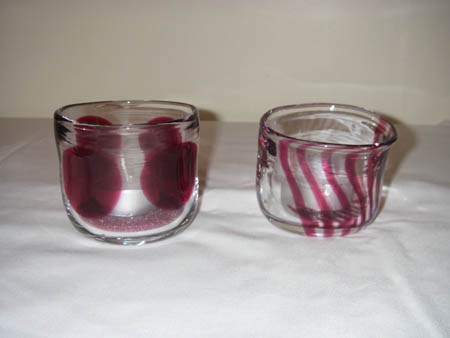 Pair of Tea Light Holders